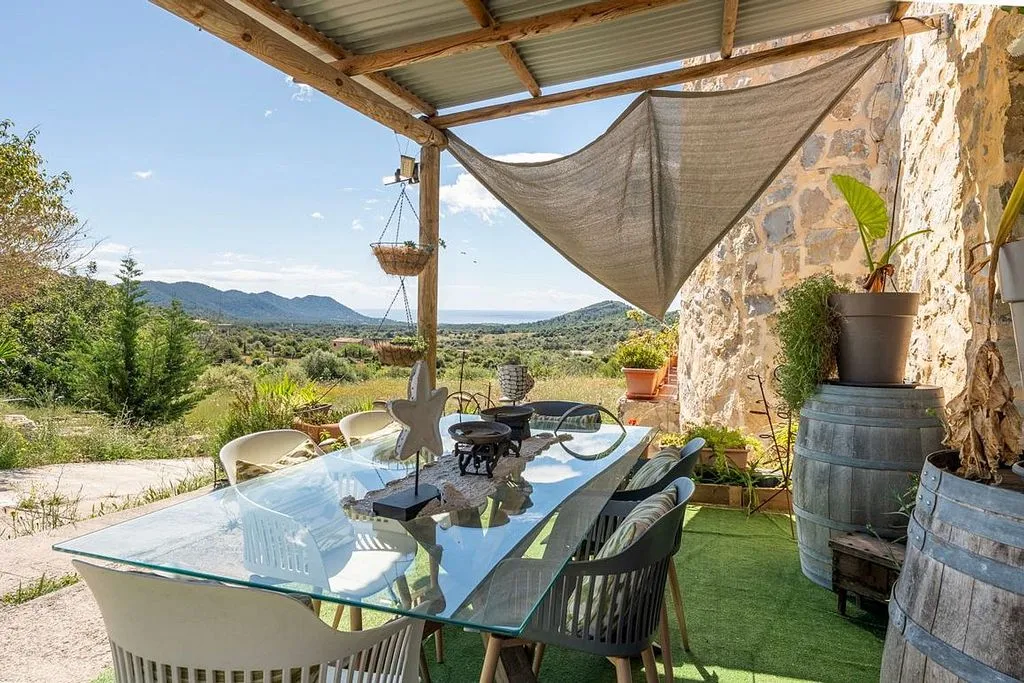Terrass - Rustic Finca with Sea View near Son Servera