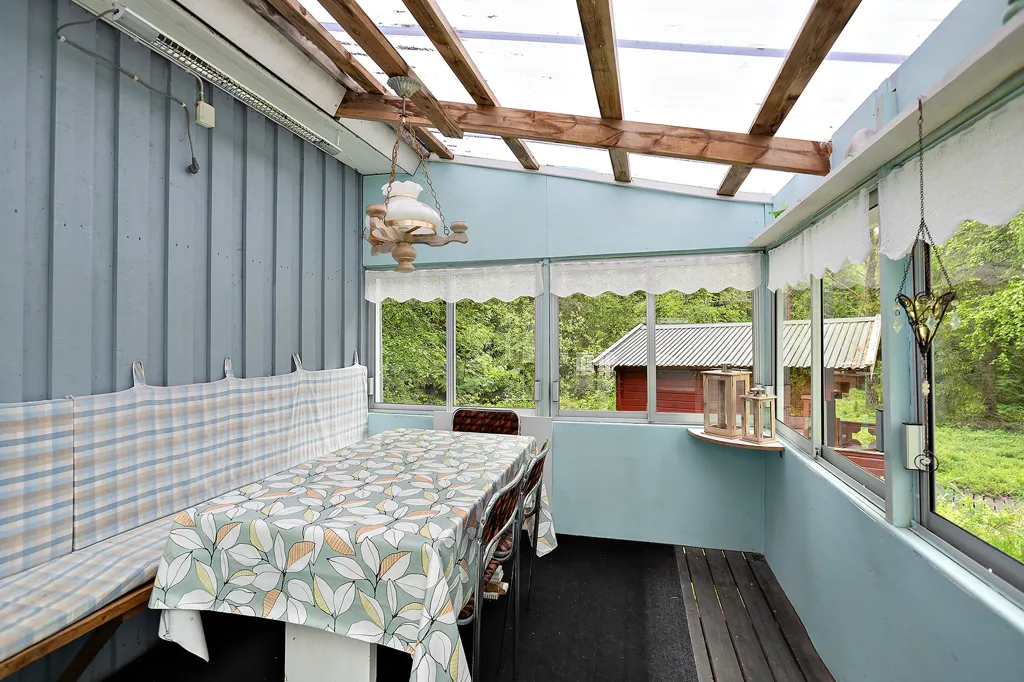 Terrasse - Cottage with Garden in Bakviken, Robertsfors