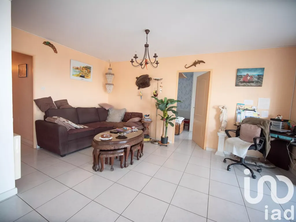 Séjour - Penthouse avec vue panoramique à Canet-en-Roussillon