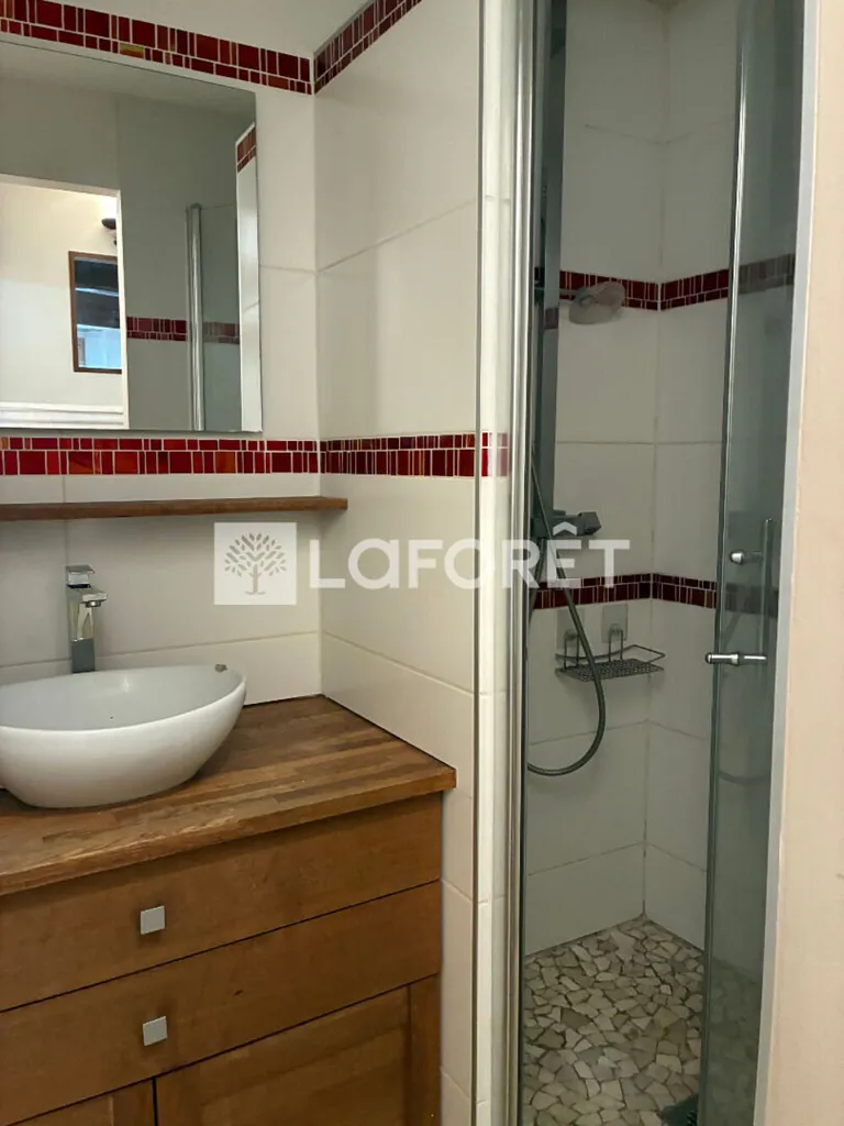 Bathrooms - Meubled 1-Bedroom Apartment in Rumilly Centre