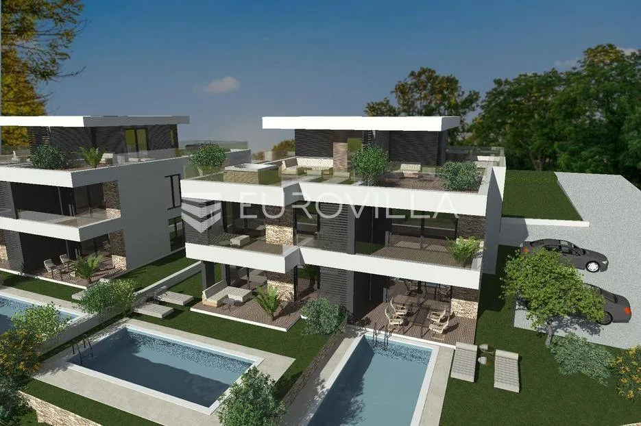 Two-Bedroom Apartment with Sea View in Tar-Vabriga