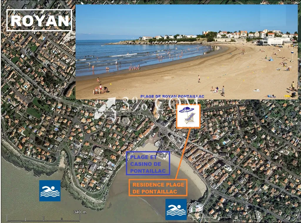 Appartement T1 avec Parking à Royan Pontaillac