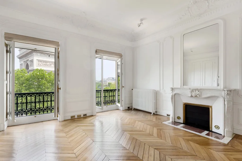 Salón - Duplex Apartment with Arc de Triomphe View in Paris 16th