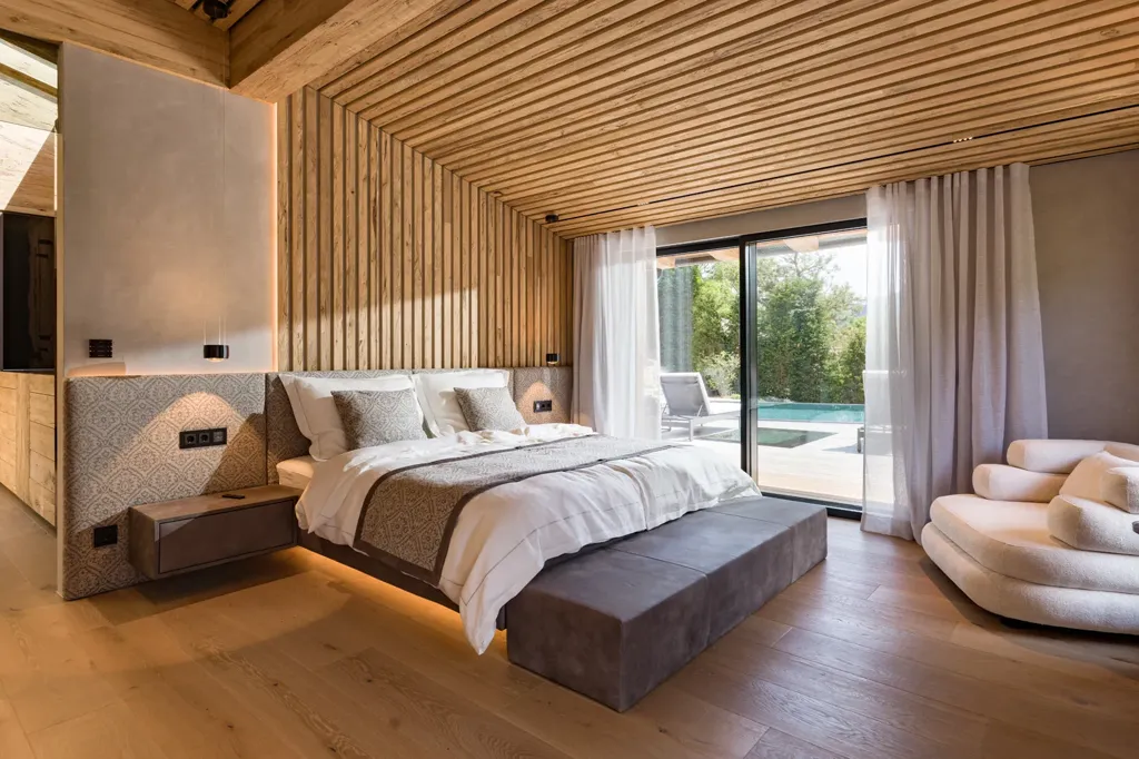 Chambres - Luxury Chalet with Indoor/Outdoor Pools in Reith