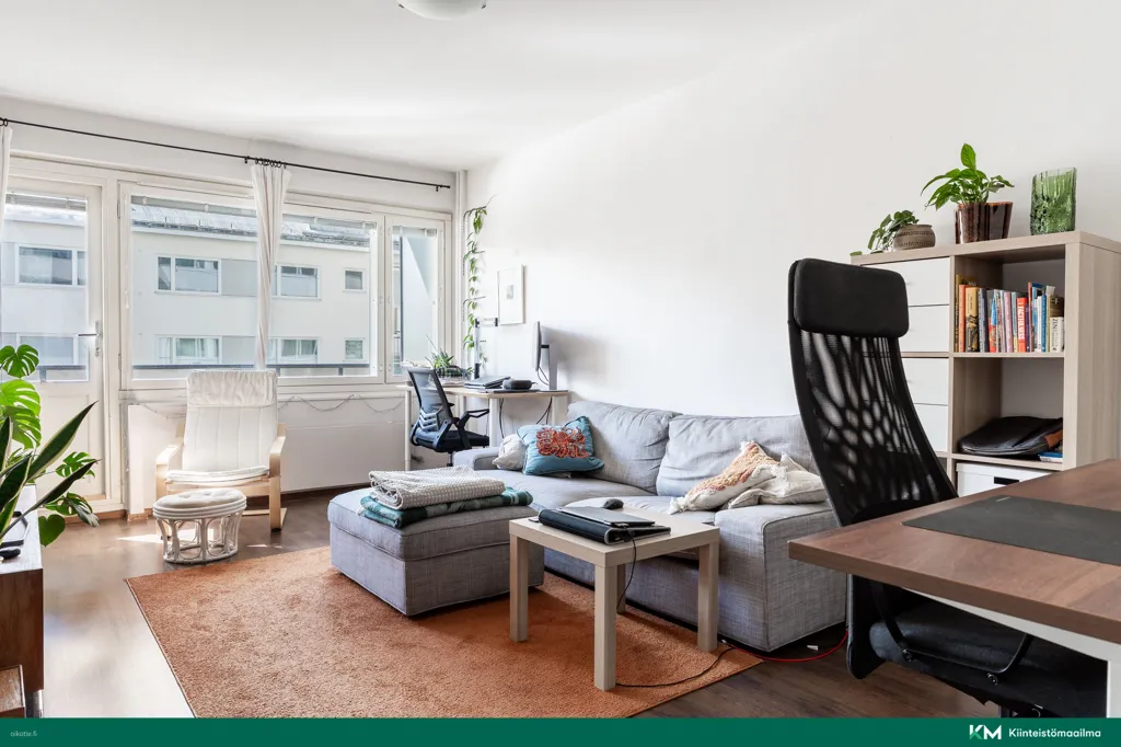 Séjour - Bright Apartment with Balcony in Kallio, Helsinki