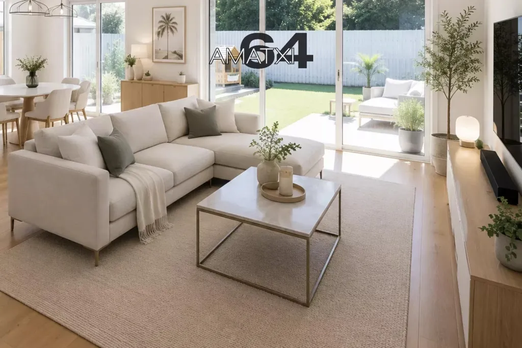 Séjour - Maison Duplex avec Piscine à Anglet