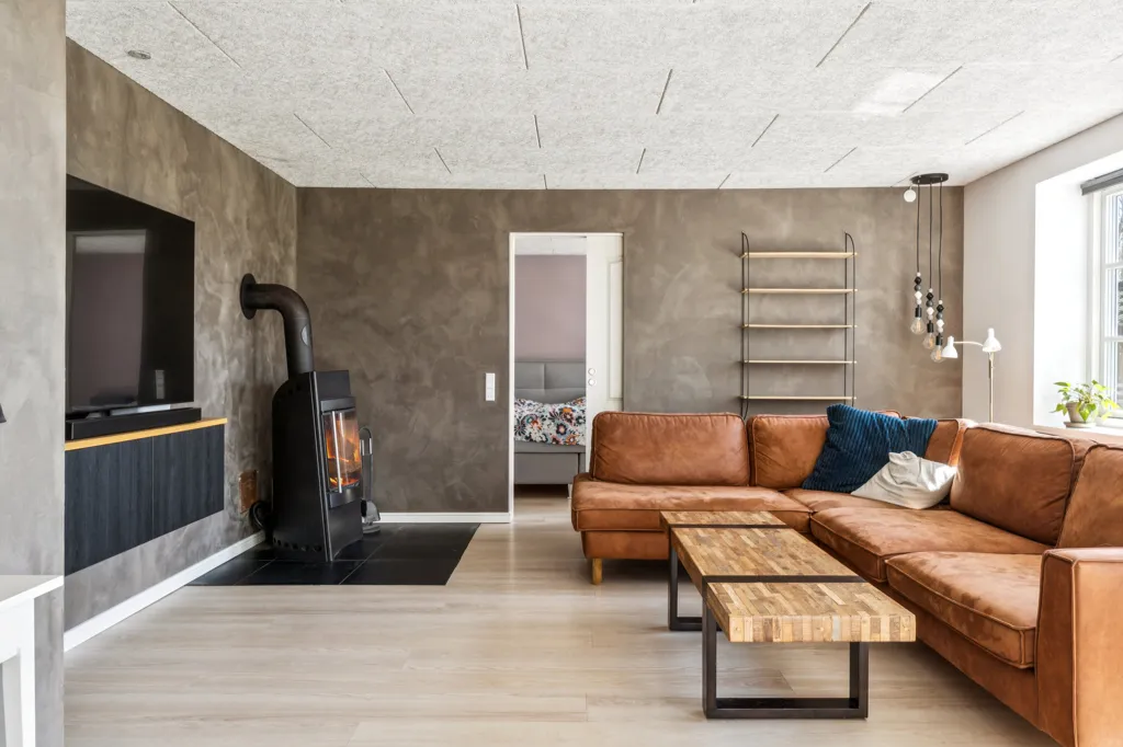 Living Room - Farmhouse with Equestrian Facilities in Haarby