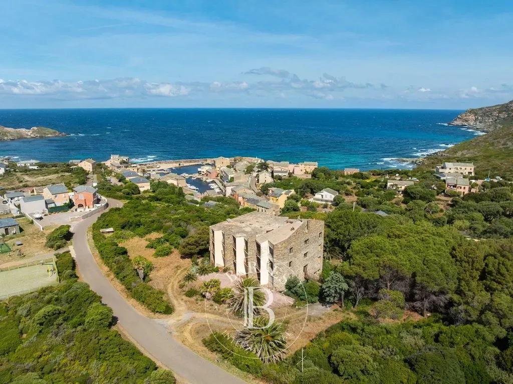 Õhuvaade - 30-Bedroom House with Sea View in Centuri