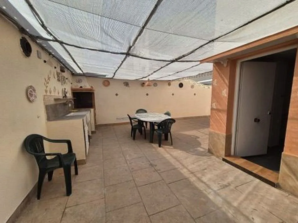 Terrace - Semi-Detached House with Pool in Oliva Nova