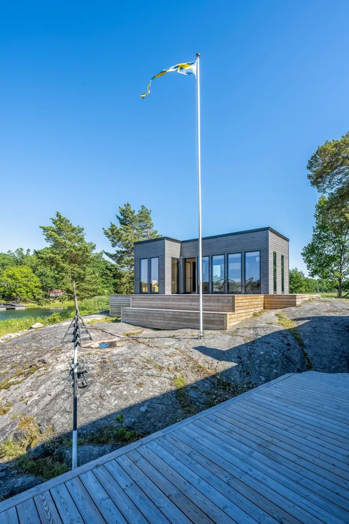 Exterior - Modern Seafront Villa in Söderköping