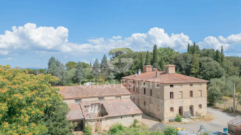 Õhuvaade - Rustic Casale with Panoramic Views in Castiglione del Lago