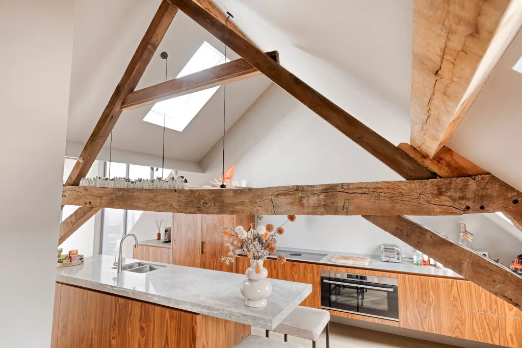 Kitchen - Monumental Penthouse with Dachterras in ’s-Hertogenbosch