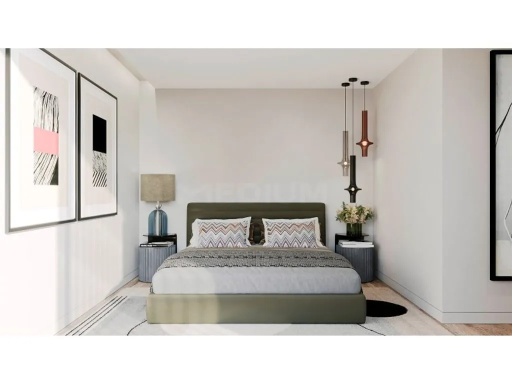 Chambres - Luxury Flat with Open Space Design in Maia