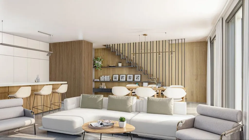 Séjour - Penthouse with Rooftop Pool in Estepona