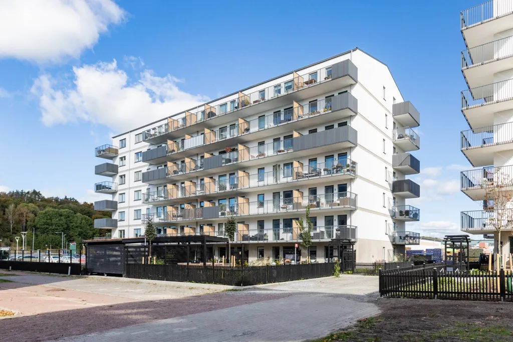 Extérieur - Apartment with Two Balconies in Kungälv
