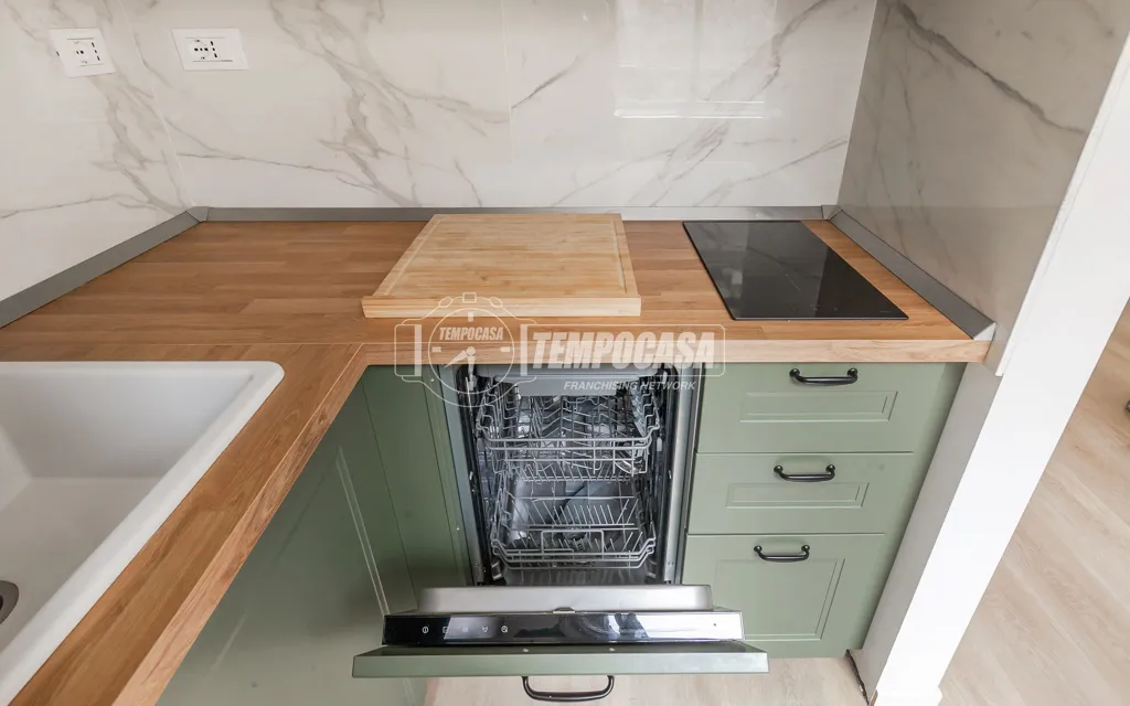 Cuisine - Newly Refined Studio in Milan's Sempione Area