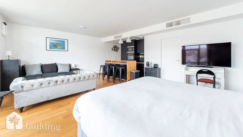 Camere da letto - Studio with Seine View in Neuilly-sur-Seine