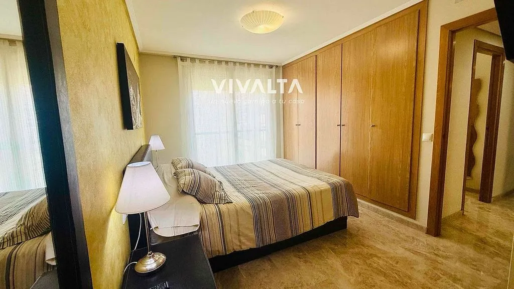 Bedrooms - Modern Flat with Sea View in El Grau