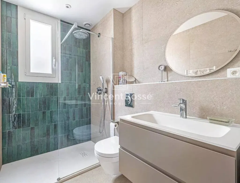 Bathrooms - Renovated Apartment with Balcony in Nice