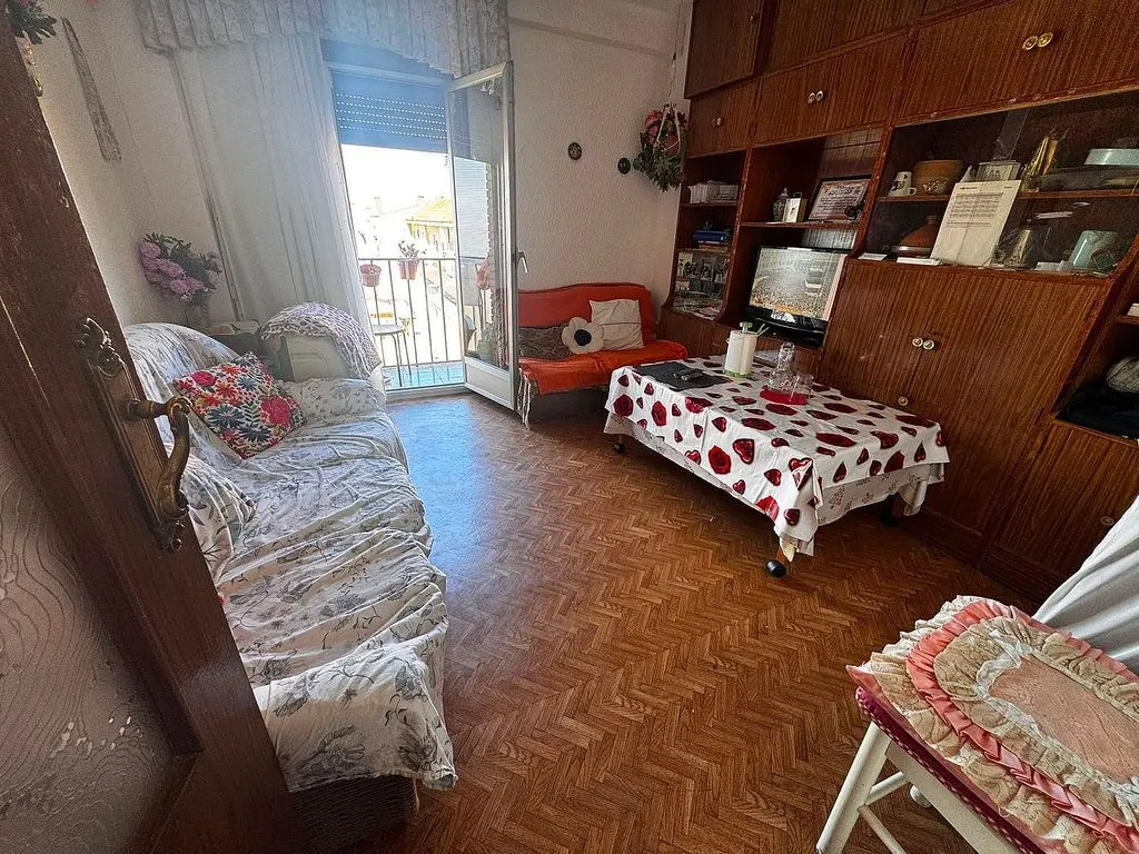 Soggiorno - 2-Bedroom Flat with Balcony in De Miguel Artigas
