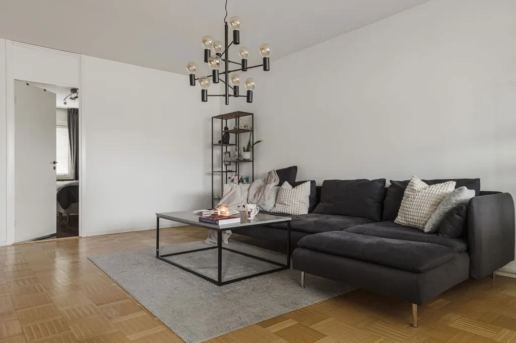 Soggiorno - Apartment with Balcony in Röda Gatan, Kalmar