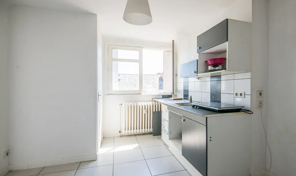 Cuisine - Appartement T1 Bis en Copropriété à Rodez