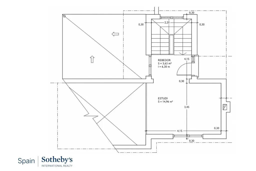 Plan - Contemporary 5-Bedroom House with Pool in Sitges