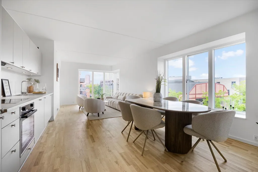 Salle à manger - Apartment with Balcony in Valby