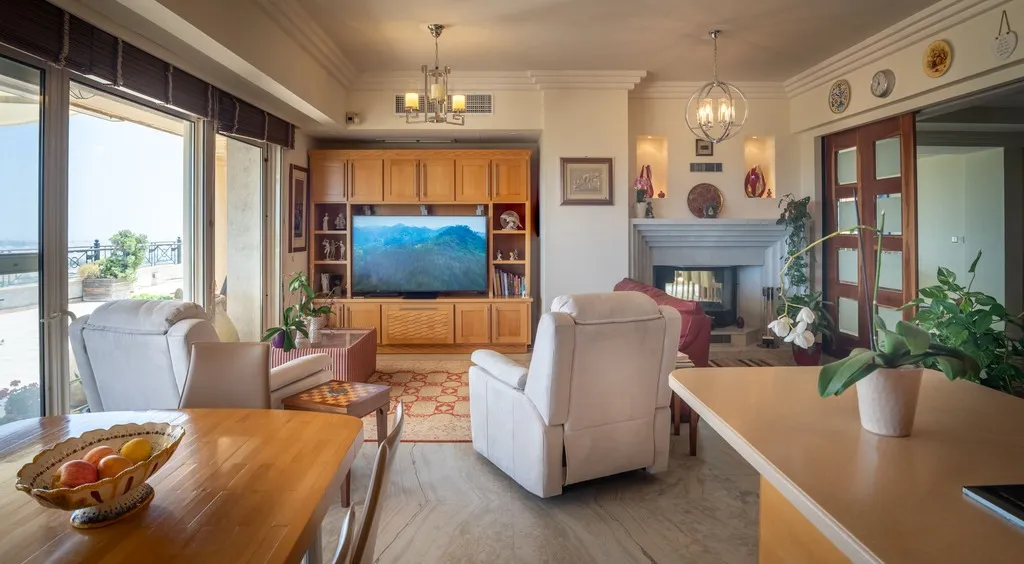 Living Room - 3-bedroom apartment in Rabat