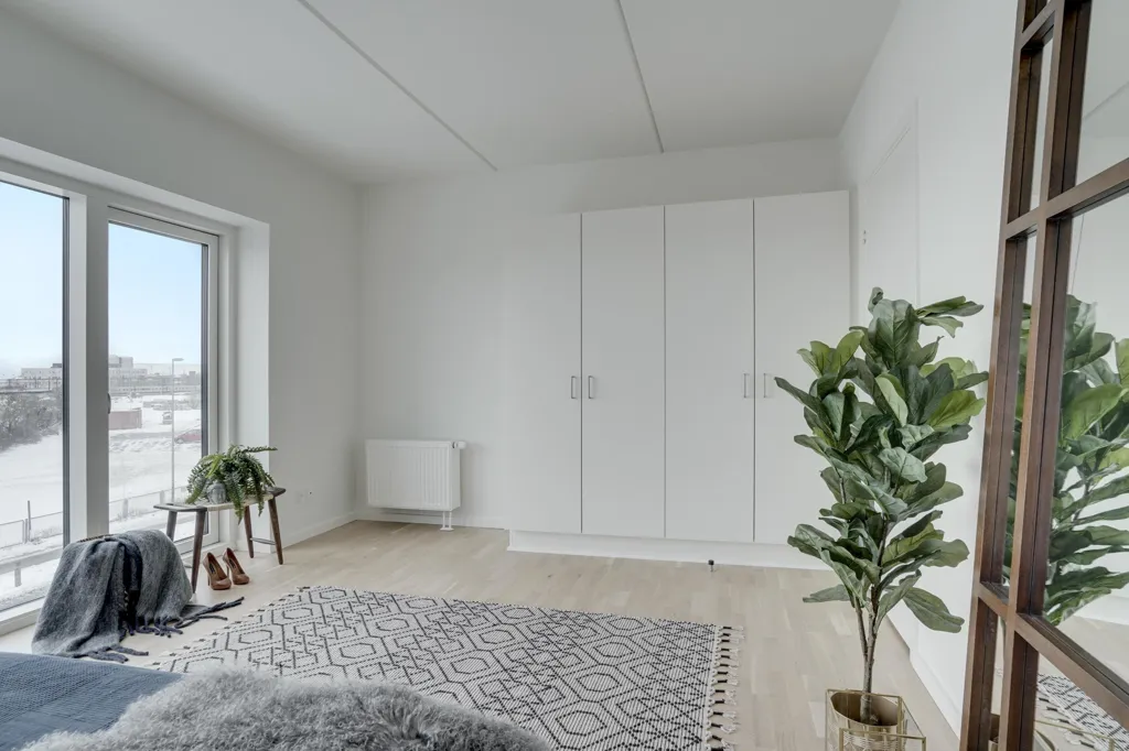 Chambres - 2-Bedroom Apartment with Terrace in Odense