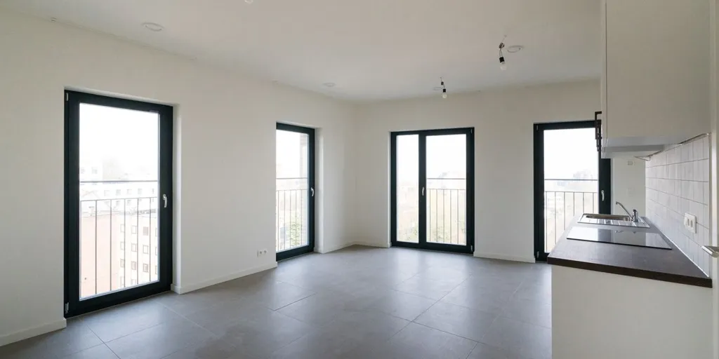 Stanze - New Studio with Parking in Schaarbeek