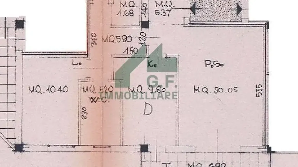 Plan - Apartment with Terrace in Lanzago Centre