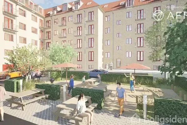 Jardin - Newly Built Flat with Three Balconies in Vanløse