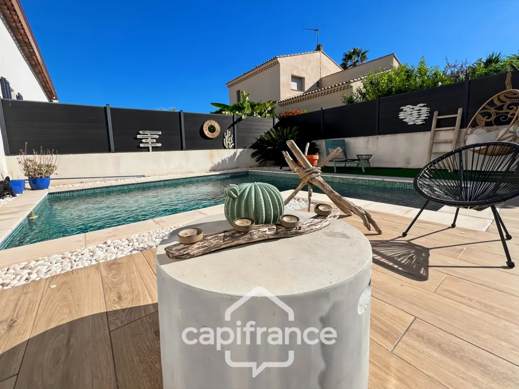Bassein - Contemporary House with Pool in La Garde