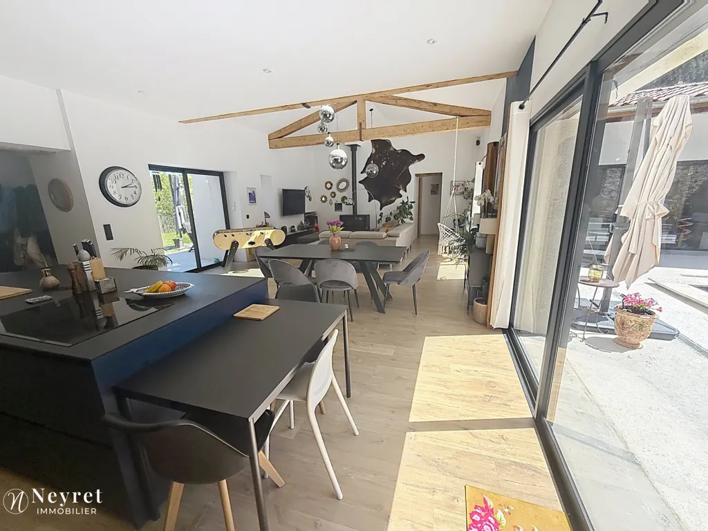 Söögituba - Renovated Farmhouse with Pool in Valfleury