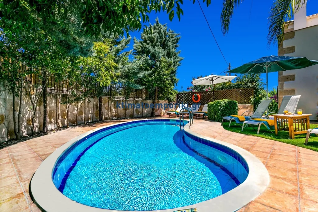 Piscina - Villa with Pool in Kolymvari, N. Chania