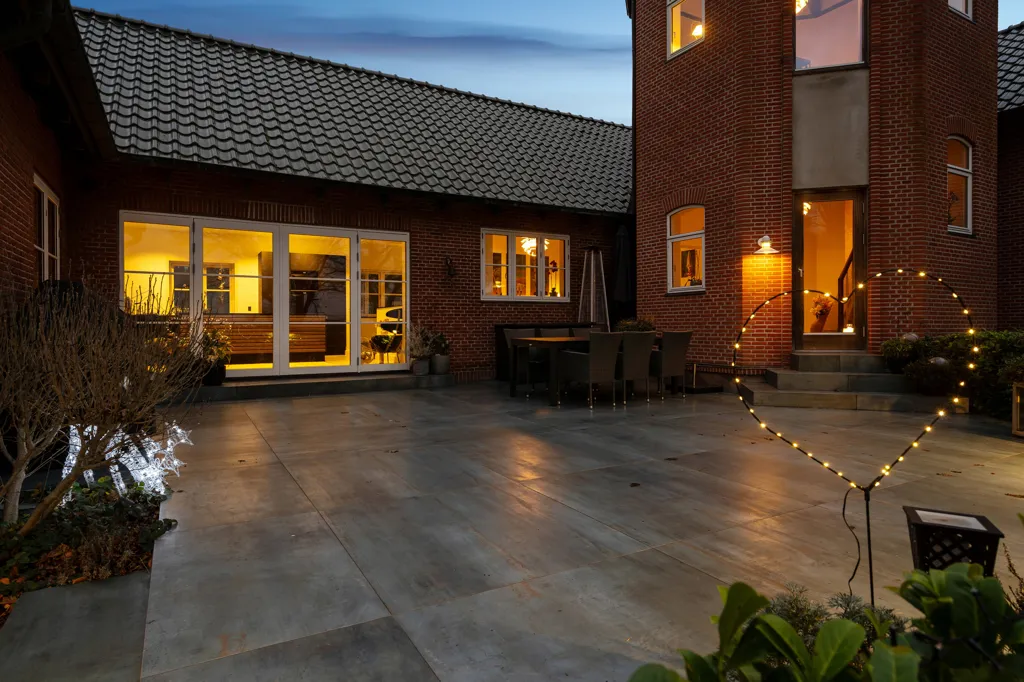 Terrasse - Characterful Country House with Tower near Langesø