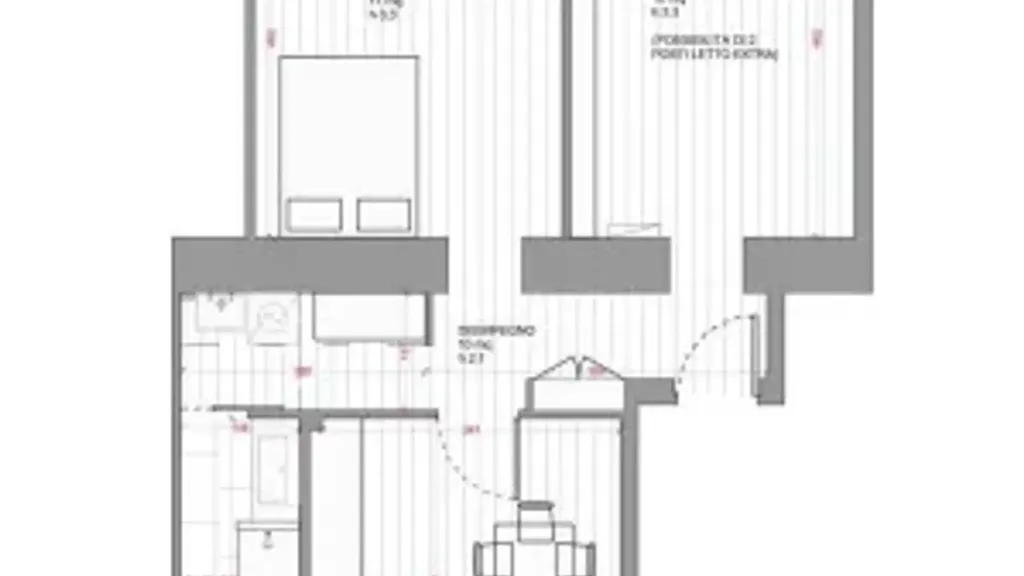 Plaan - Modernised 2-Bedroom Apartment in Milan