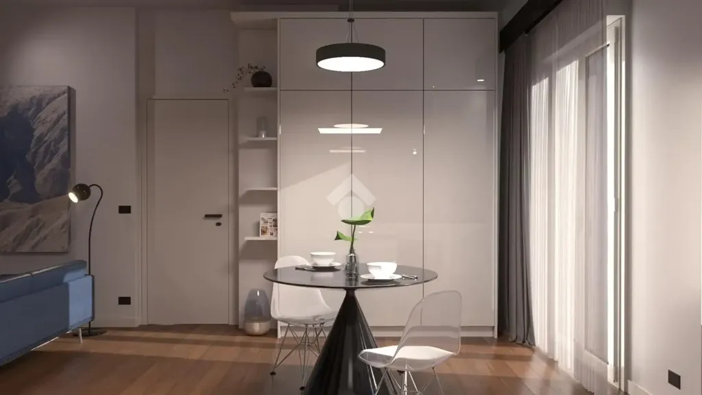 Salle à manger - Modernised Studio Flat with Balcony in Palermo