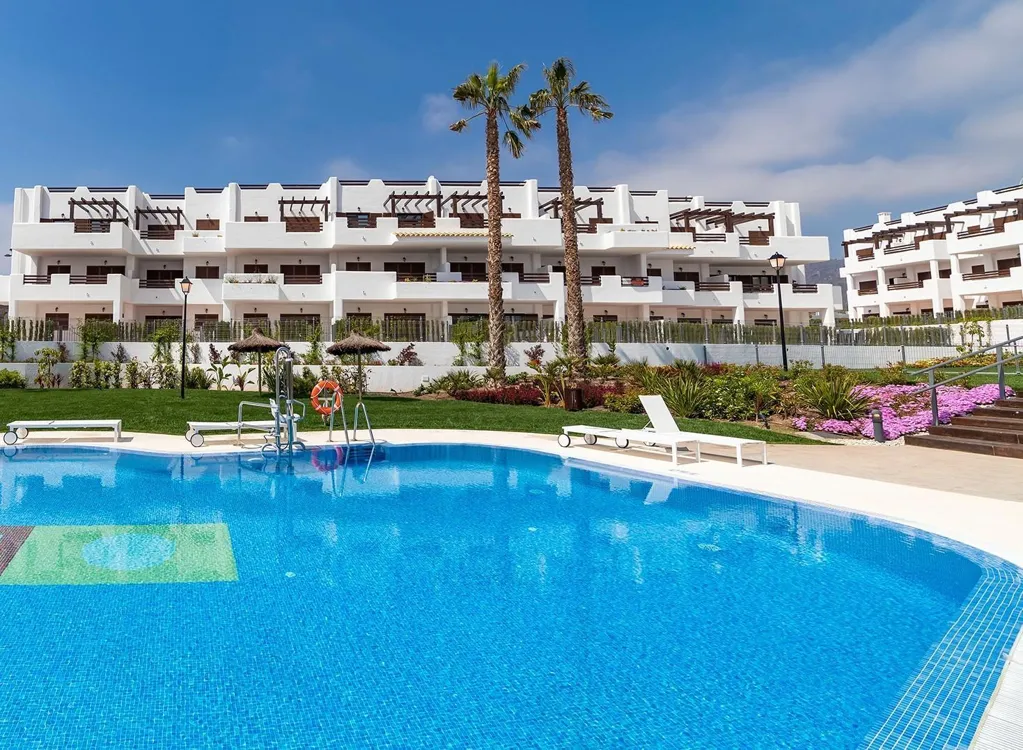 Piscine - Apartment with Pool in San Juan de los Terreros