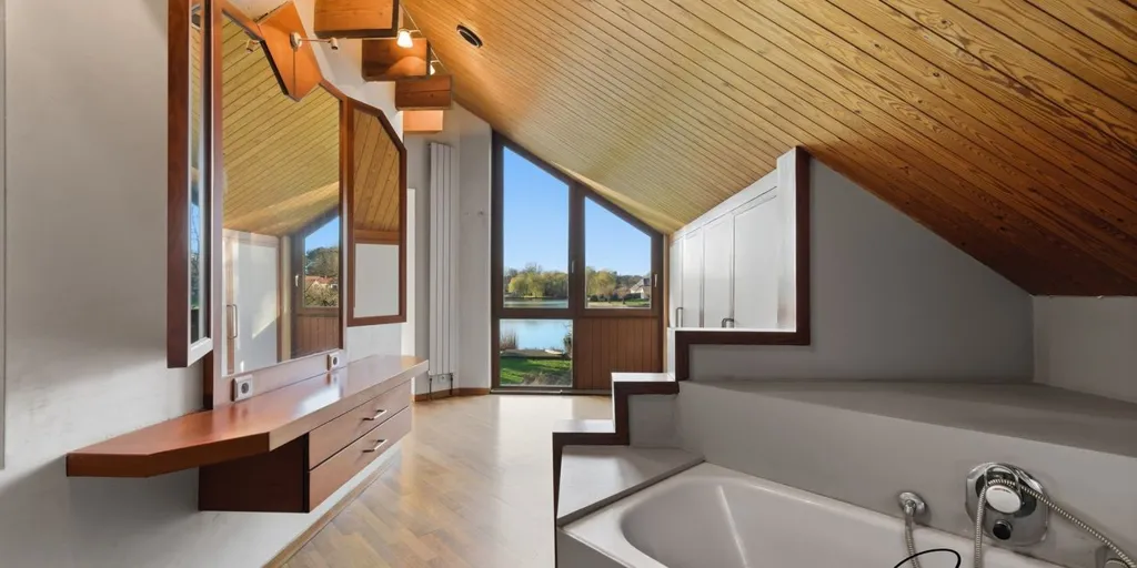 Bagni - Architectural House with Water View in Keerbergen
