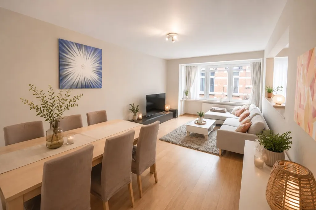 Sala da pranzo - Apartment with Terrace near Beach in Oostende