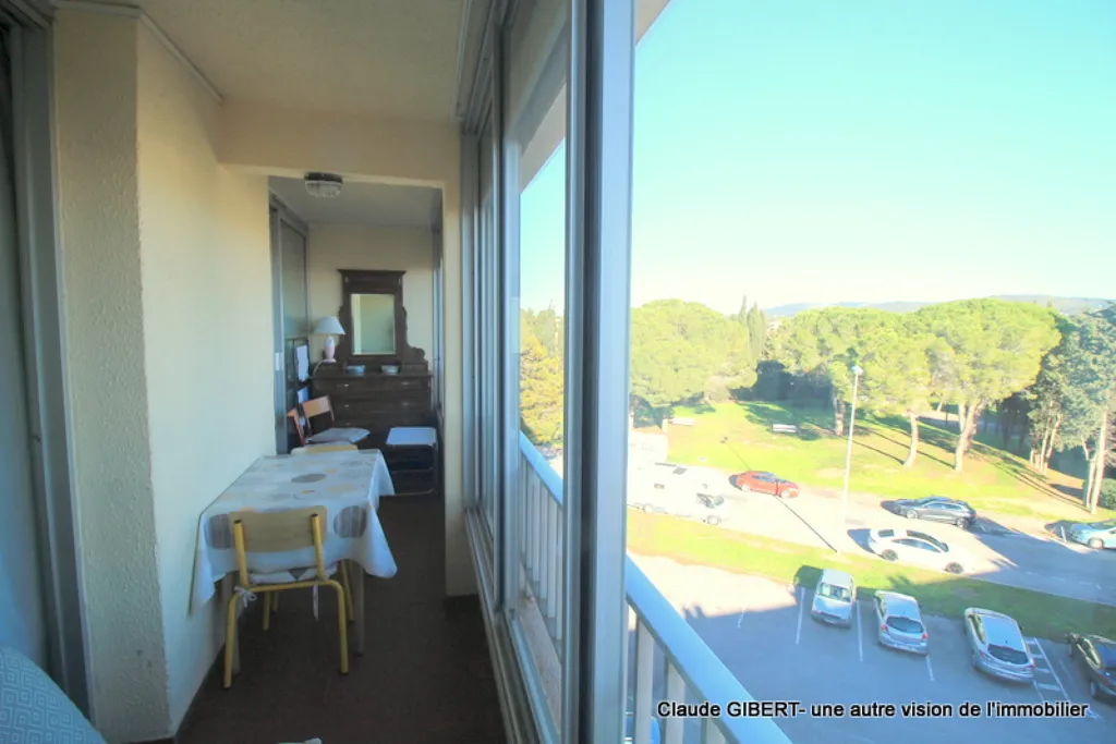 Balcon - Appartement T2 Vue Dégagée au Centre de Balaruc-Les-Bains