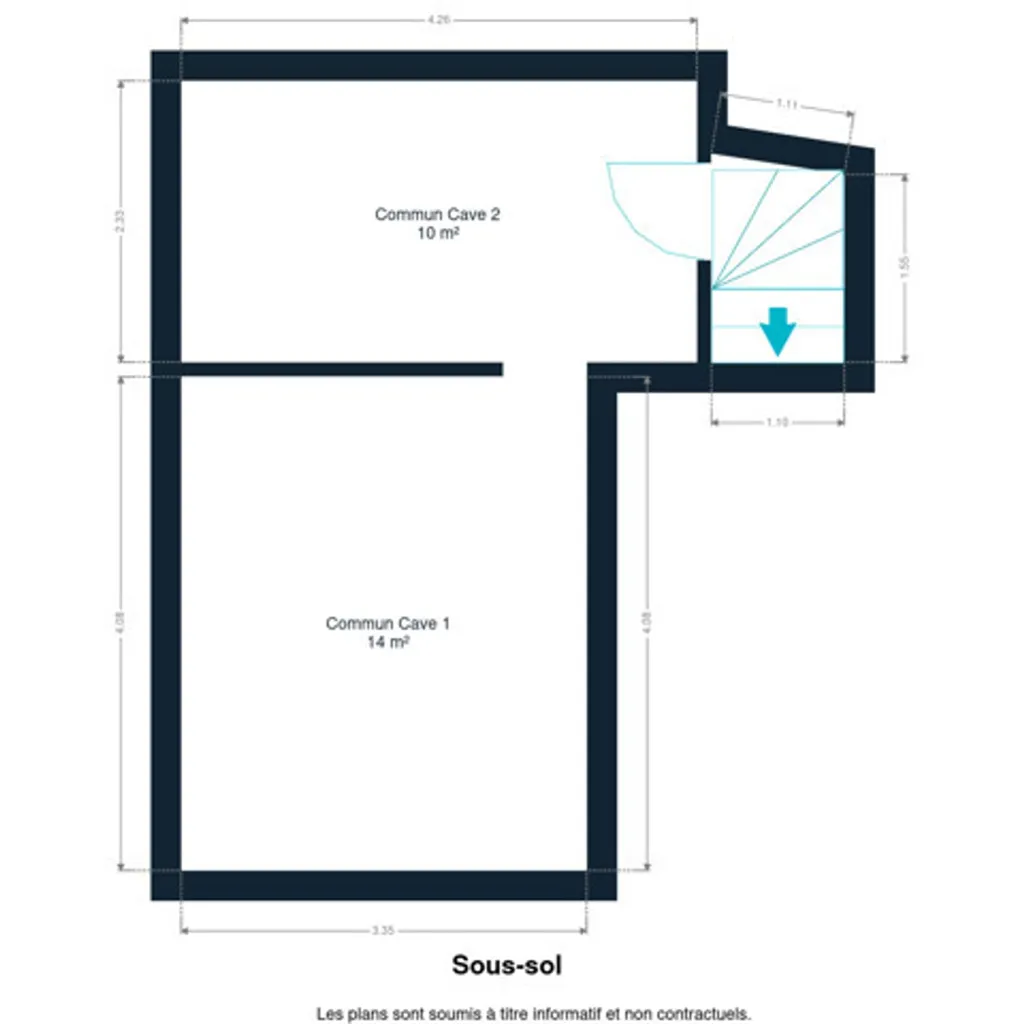 Plan - Maison de Rapport à Proximité du Centre à Arlon