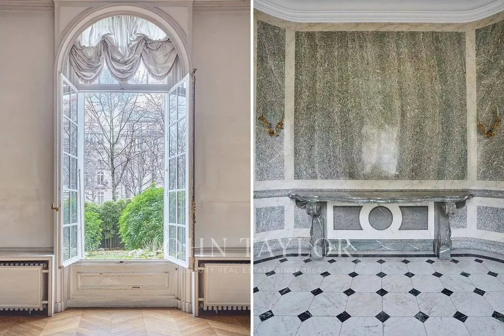 Entrée - Appartement Luxueux avec Jardin Privé à La Muette
