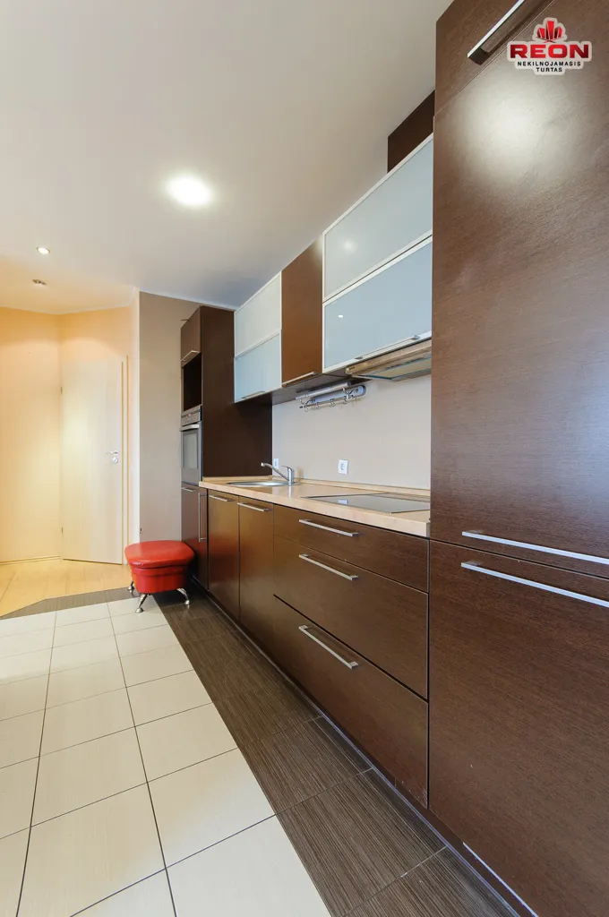 Cuisine - Spacious Two-Bedroom Flat with Balcony in Vilnius