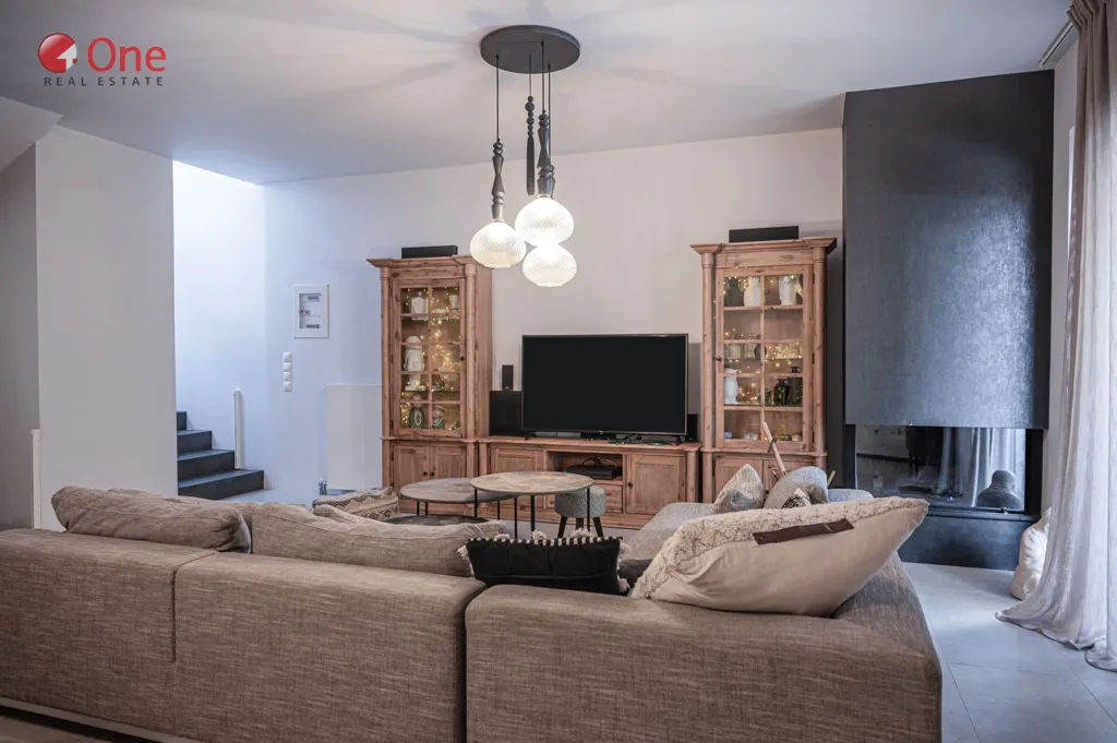 Soggiorno - Modern Villa with Sea View in Várkiza