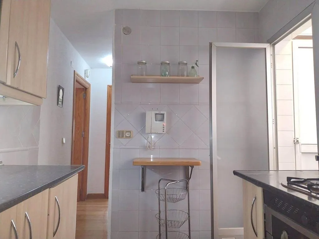 Cucina - Flat with Balcony in Barrio del Carmen