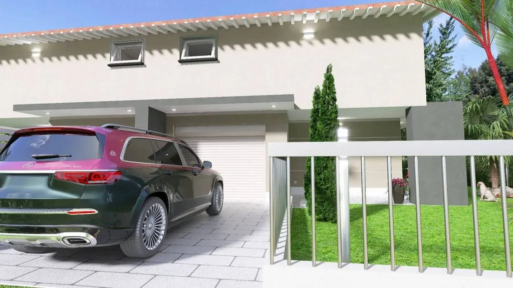 Luxury Villa with Private Garden in Busnago