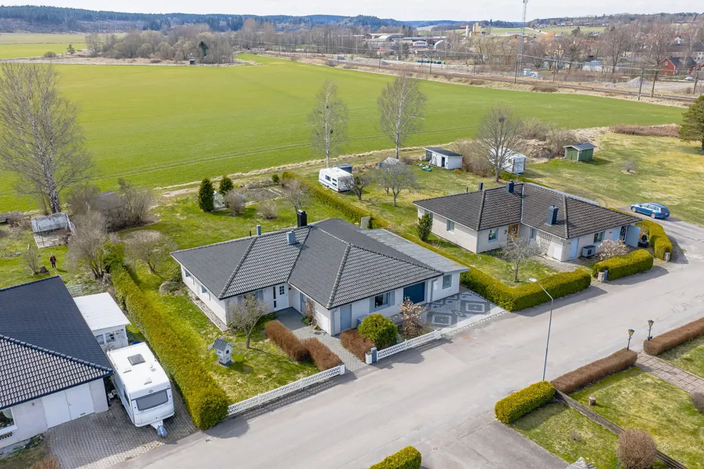 Vista aerea - One-Storey House with Sea View in Jönåker